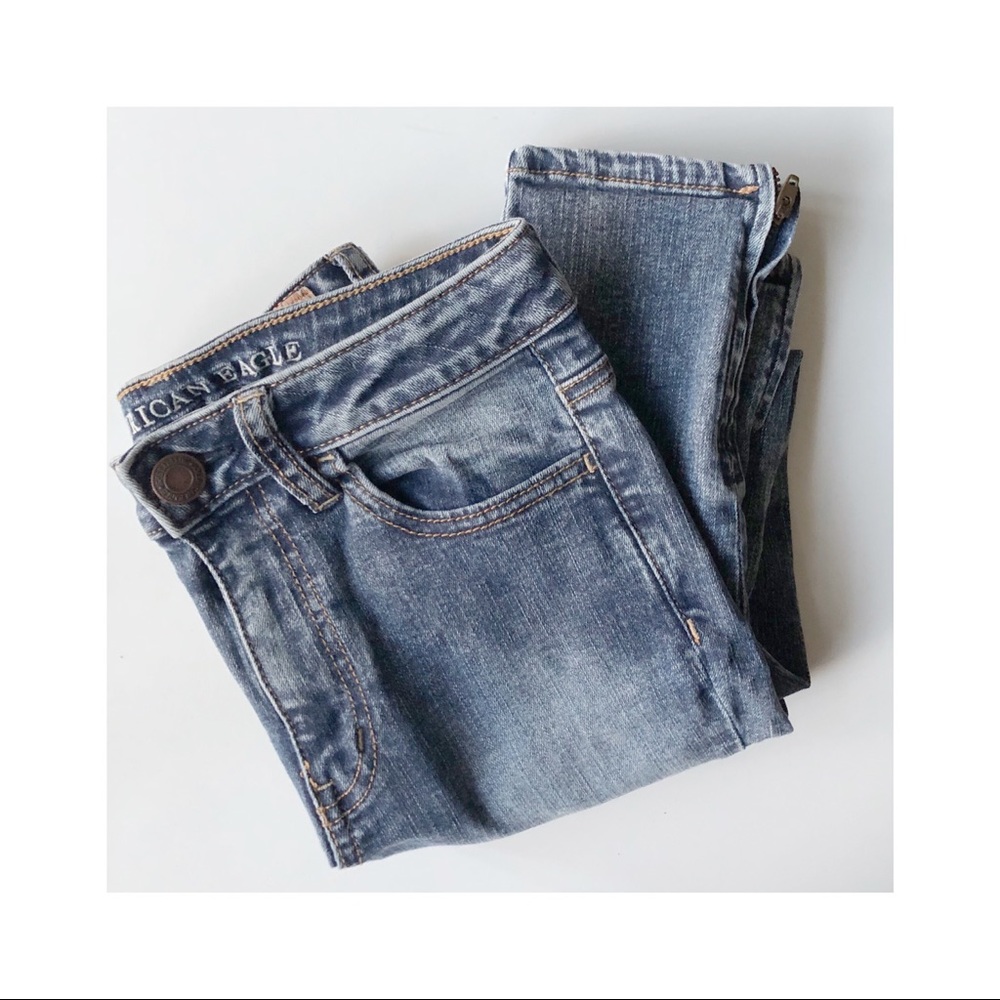AEO high-rise jegging Crop